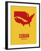 Cuban America Poster 1-NaxArt-Framed Art Print