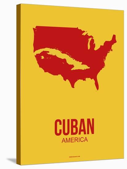 Cuban America Poster 1-NaxArt-Stretched Canvas