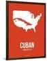 Cuban America Poster 2-NaxArt-Framed Art Print