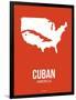 Cuban America Poster 2-NaxArt-Framed Art Print