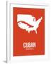 Cuban America Poster 2-NaxArt-Framed Art Print