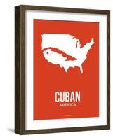 Cuban America Poster 2-NaxArt-Framed Art Print