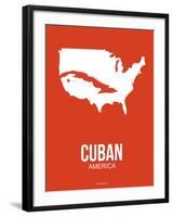 Cuban America Poster 2-NaxArt-Framed Art Print