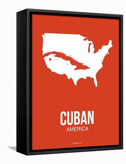 Cuban America Poster 2-NaxArt-Framed Stretched Canvas