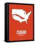 Cuban America Poster 2-NaxArt-Framed Stretched Canvas