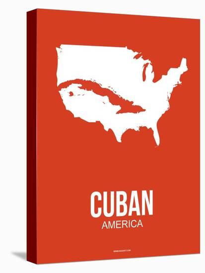 Cuban America Poster 2-NaxArt-Stretched Canvas