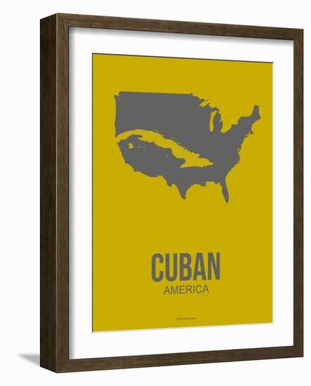 Cuban America Poster 3-NaxArt-Framed Art Print