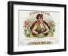 Cuban Belle Brand Cigar Box Label-Lantern Press-Framed Art Print