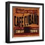 Cuban Coffee Sq-Jason Giacopelli-Framed Art Print