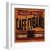 Cuban Coffee Sq-Jason Giacopelli-Framed Art Print