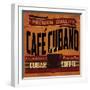 Cuban Coffee Sq-Jason Giacopelli-Framed Art Print