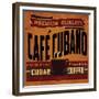 Cuban Coffee Sq-Jason Giacopelli-Framed Premium Giclee Print