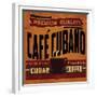 Cuban Coffee Sq-Jason Giacopelli-Framed Premium Giclee Print