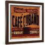 Cuban Coffee Sq-Jason Giacopelli-Framed Art Print