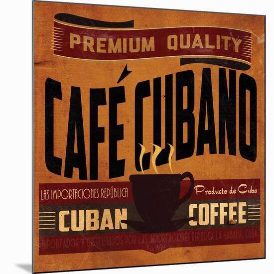 Cuban Coffee Sq-Jason Giacopelli-Mounted Art Print