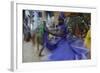 Cuban Dancer in Motion, Callejon De Hamel, Cuba-Adam Jones-Framed Photographic Print