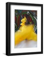 Cuban Dancer in Motion, Callejon De Hamel, Cuba-Adam Jones-Framed Photographic Print