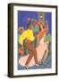 Cuban Dancers-null-Framed Art Print