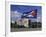 Cuban Flag Flying Outside the Ministerio Del Interior, Cuba, West Indies-Gavin Hellier-Framed Photographic Print