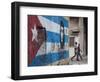 Cuban Flag Mural, Havana, Cuba-Jon Arnold-Framed Photographic Print