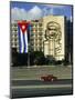 Cuban Flag Outside the Ministerio Del Interior at Plaza De La Revolucion, Havana, Cuba-Gavin Hellier-Mounted Photographic Print