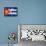 Cuban Flag-daboost-Framed Stretched Canvas displayed on a wall