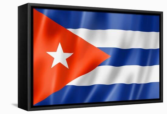 Cuban Flag-daboost-Framed Stretched Canvas