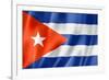 Cuban Flag-daboost-Framed Art Print