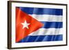 Cuban Flag-daboost-Framed Art Print