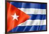 Cuban Flag-daboost-Framed Art Print