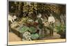 Cuban Fruit Store-null-Mounted Art Print