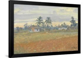 Cuban Landscape, 2010-Julian Barrow-Framed Premium Giclee Print