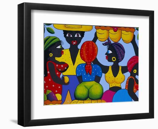 Cuban Painting, Havana, Cuba, West Indies, Central America-Gavin Hellier-Framed Photographic Print