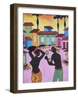 Cuban Painting, Havana, Cuba, West Indies, Central America-Gavin Hellier-Framed Photographic Print