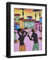 Cuban Painting, Havana, Cuba, West Indies, Central America-Gavin Hellier-Framed Photographic Print