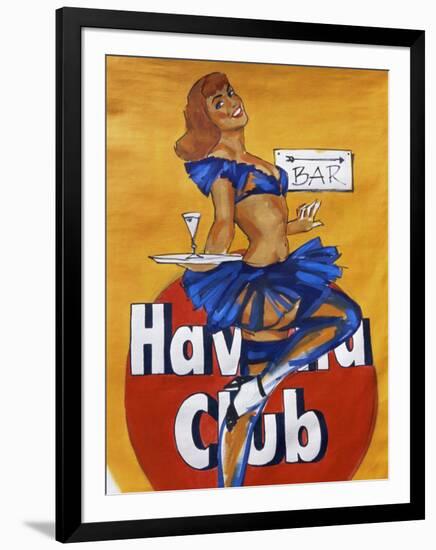 Cuban Paintings, Havana, Cuba, West Indies, Central America-Gavin Hellier-Framed Photographic Print