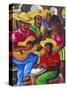 Cuban Paintings, Havana, Cuba, West Indies, Central America-Gavin Hellier-Stretched Canvas