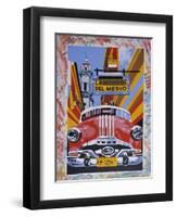 Cuban Paintings, Havana, Cuba, West Indies, Central America-Gavin Hellier-Framed Photographic Print