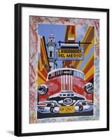 Cuban Paintings, Havana, Cuba, West Indies, Central America-Gavin Hellier-Framed Photographic Print