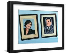 Cuban Portrait #2, 1996-Marjorie Weiss-Framed Premium Giclee Print