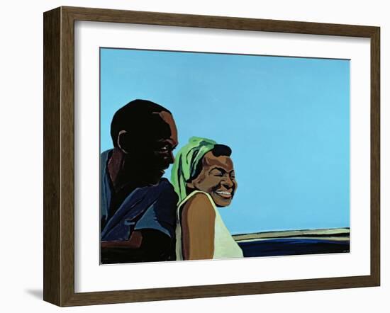 Cuban Portrait No.10, 1996-Marjorie Weiss-Framed Giclee Print