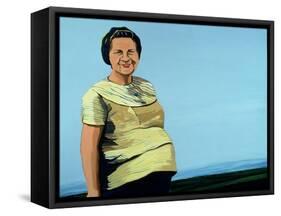 Cuban Portrait No.9, 1996-Marjorie Weiss-Framed Stretched Canvas