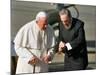 Cuban President Fidel Castro,And Pope John Paul II-null-Mounted Photographic Print