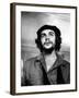 Cuban Rebel Ernesto "Che" Guevara with His Left Arm in a Sling-Joseph Scherschel-Framed Premium Photographic Print