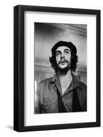 Cuban Rebel Ernesto "Che" Guevara with His Left Arm in a Sling-Joe Scherschel-Framed Photographic Print