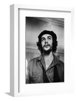 Cuban Rebel Ernesto "Che" Guevara with His Left Arm in a Sling-Joe Scherschel-Framed Photographic Print