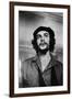 Cuban Rebel Ernesto "Che" Guevara with His Left Arm in a Sling-Joe Scherschel-Framed Photographic Print