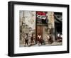 Cuban Students Walk Along a Street in Old Havana, Cuba, Monday, October 9, 2006-Javier Galeano-Framed Photographic Print