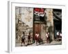 Cuban Students Walk Along a Street in Old Havana, Cuba, Monday, October 9, 2006-Javier Galeano-Framed Photographic Print