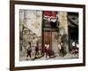 Cuban Students Walk Along a Street in Old Havana, Cuba, Monday, October 9, 2006-Javier Galeano-Framed Photographic Print